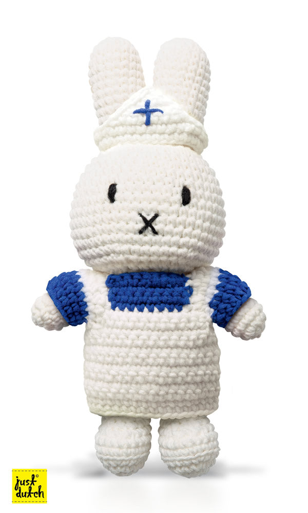 Miffy Handmade crochet and her white uniform Miffy Handmade White Uniform