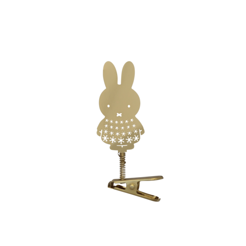 Miffy Decorative Gold Clip