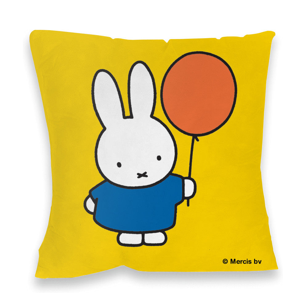 Miffy Holding a Balloon Cushion