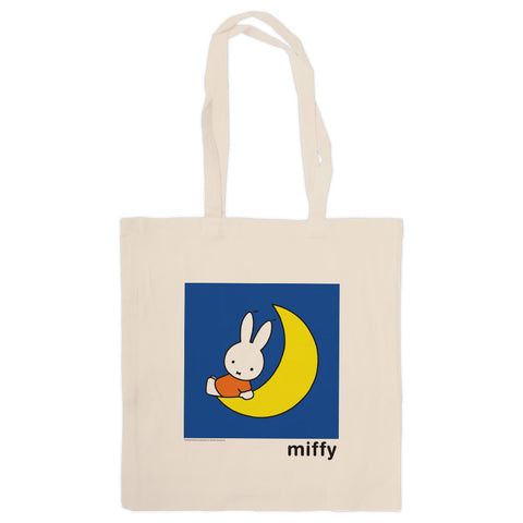 Miffy Sat on the Moon Tote Bag