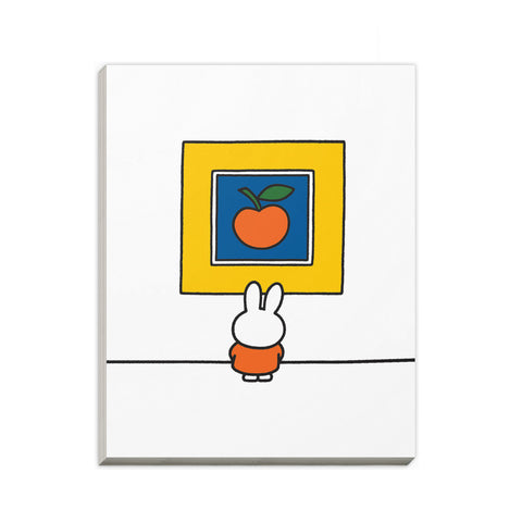 Miffy at an Art Gallery A6 Notepad