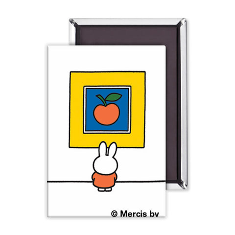 Miffy at an Art Gallery Magnet