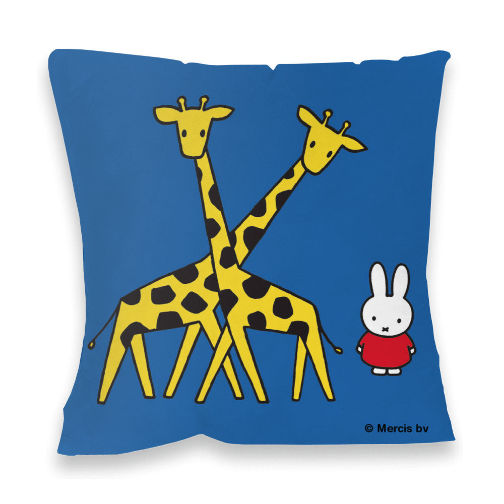 Miffy with Two Giraffes Cushion