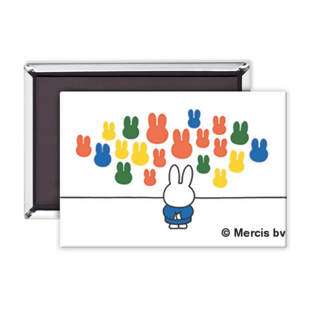 Miffy at an Art Gallery Magnet