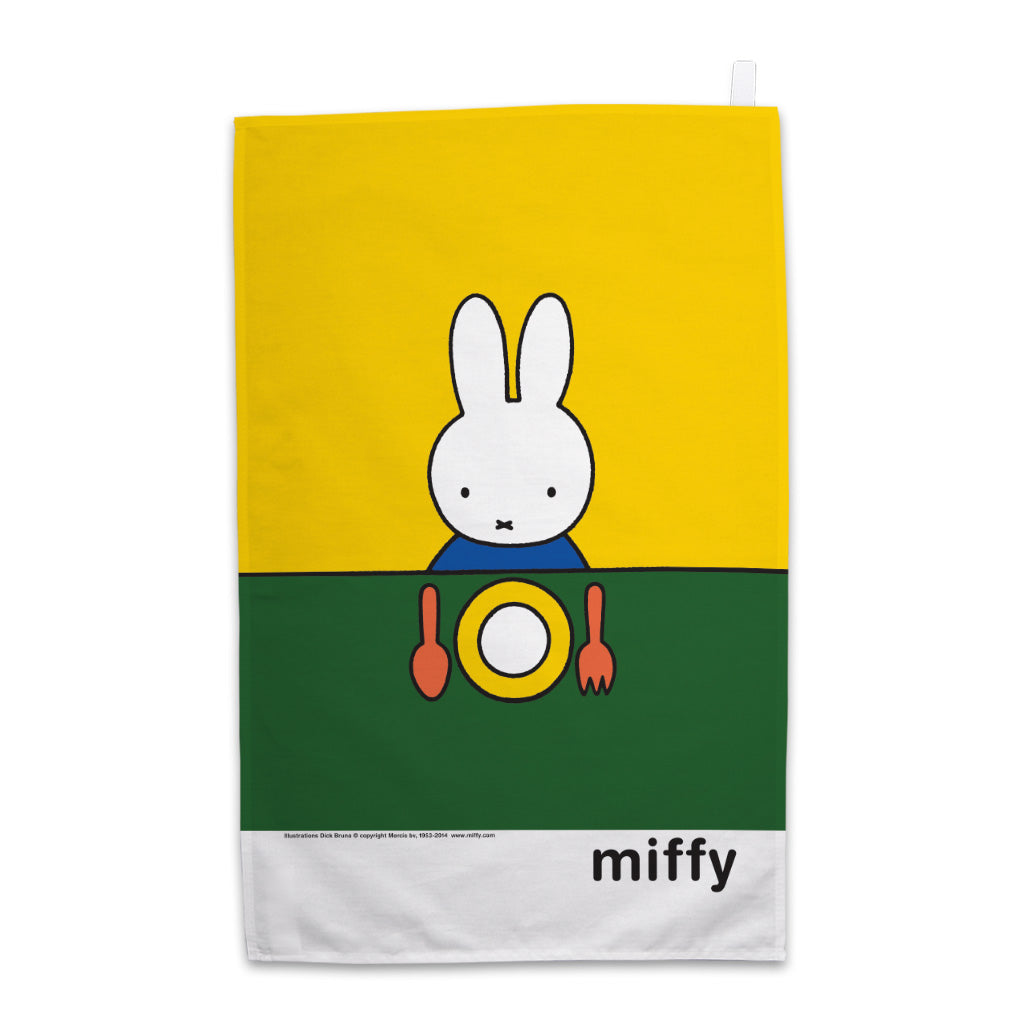 Miffy Ready to Eat Tea Towel