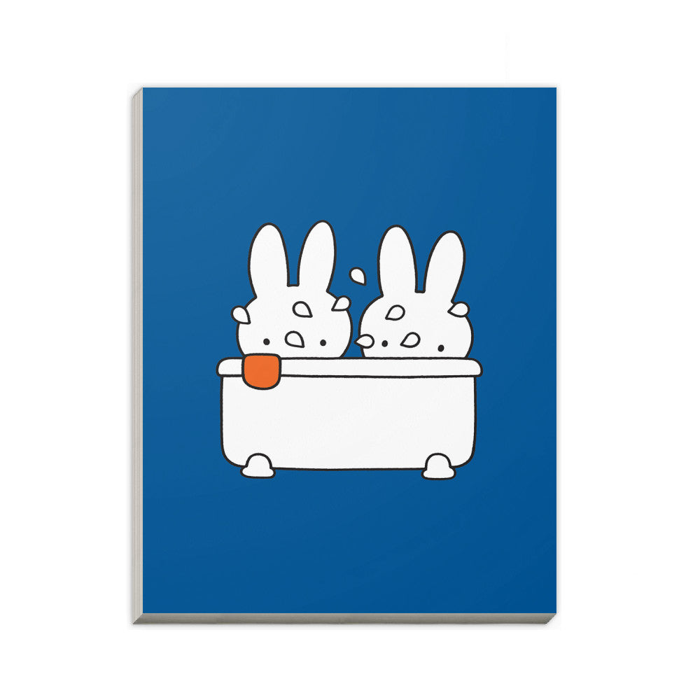 Miffy Taking a Bath A6 Notepad
