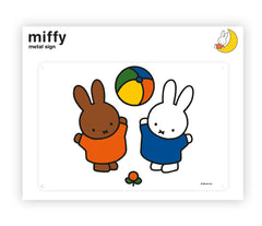 Miffy Metal Sign