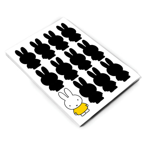 Miffy Silhouette A6 Notepad