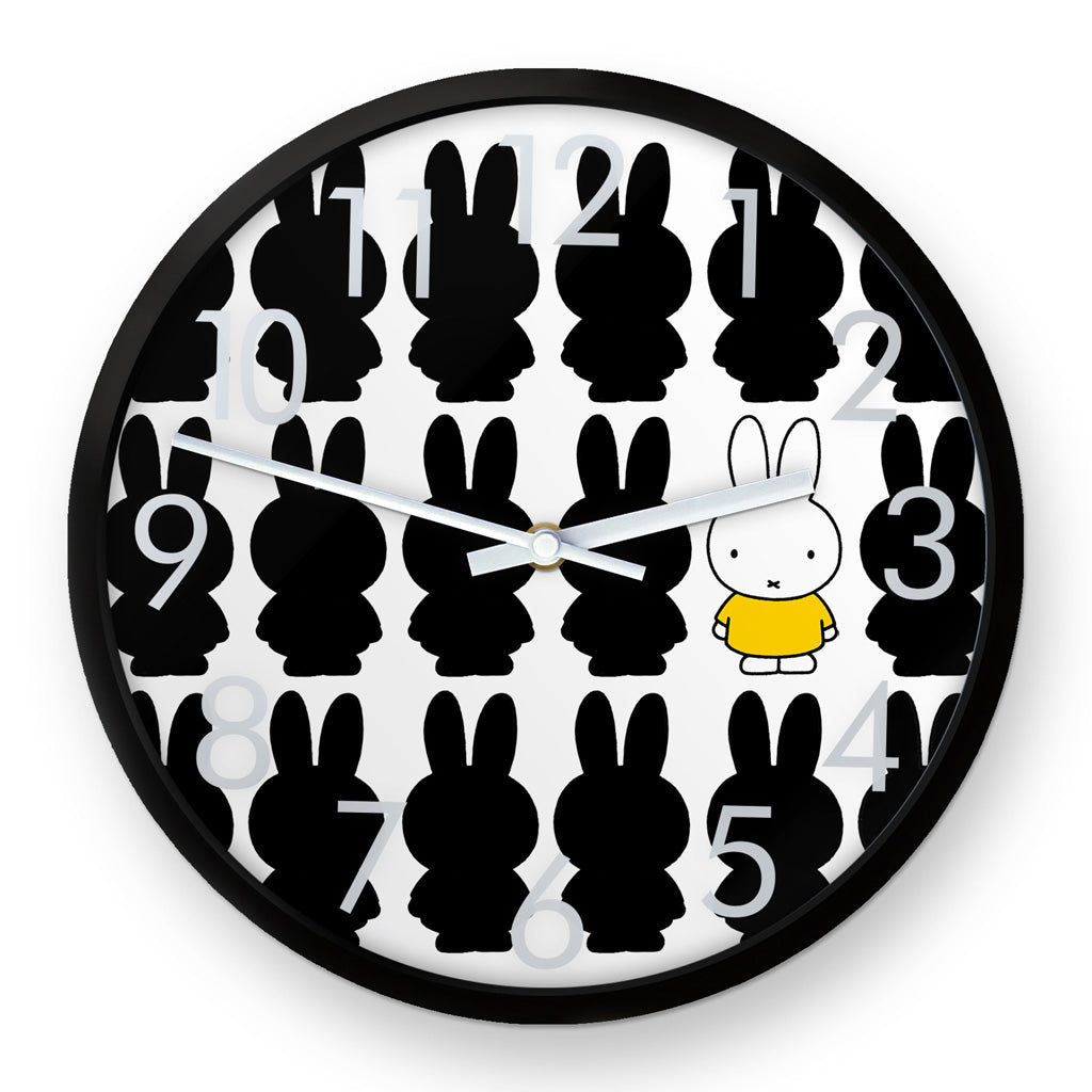 Miffy Silhouette Clock
