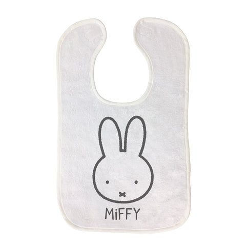 Miffy Face Outline Baby Bib