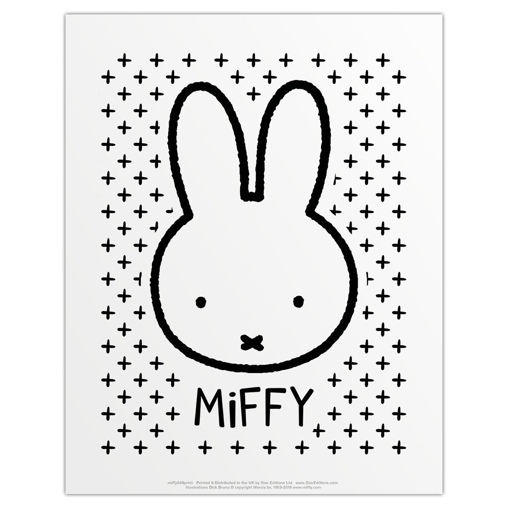 Miffy Face Mini Poster