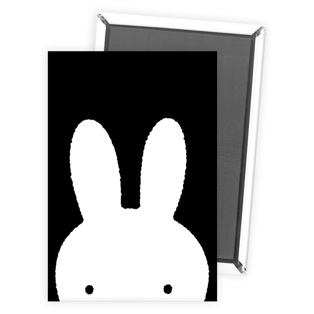 Miffy Face B&W Magnet