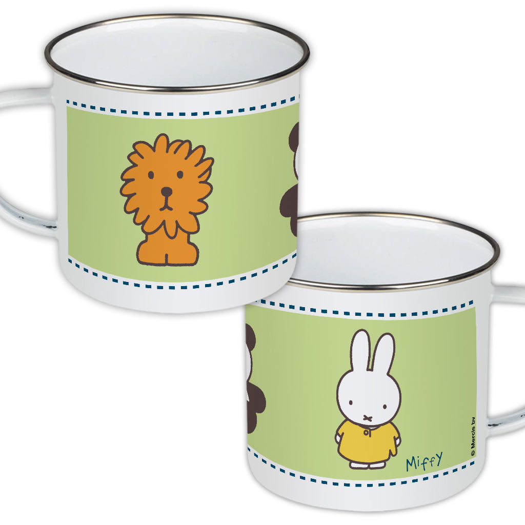 Miffy Animals Enamel Mug