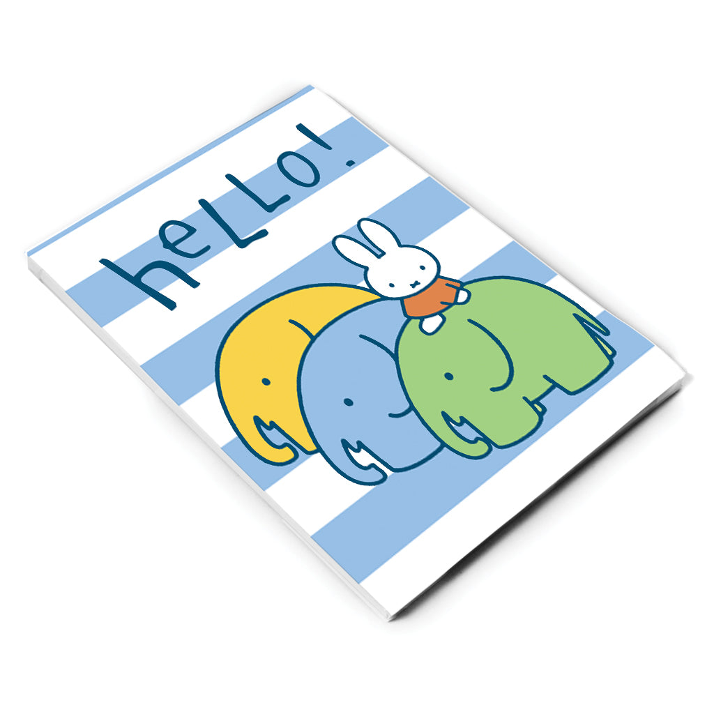 Miffy Elephants A5 Notepad