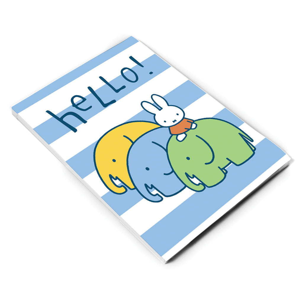Miffy Elephants A6 Notepad