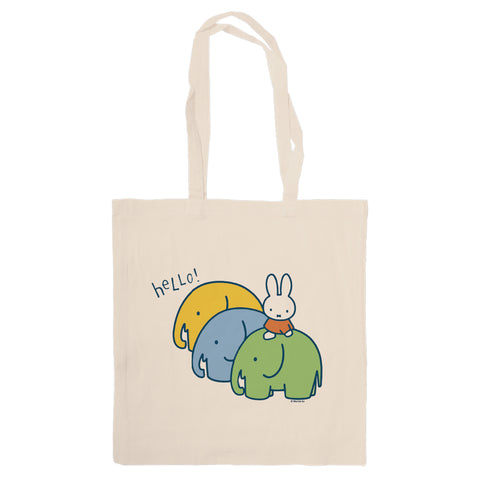 Miffy Elephants Tote Bag