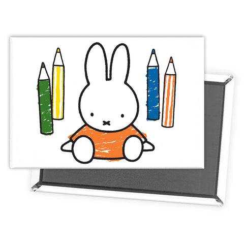 Miffy Colouring Pencils Magnet