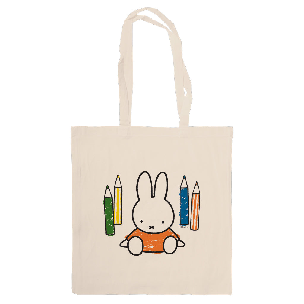 Miffy Colouring Pencils Tote Bag