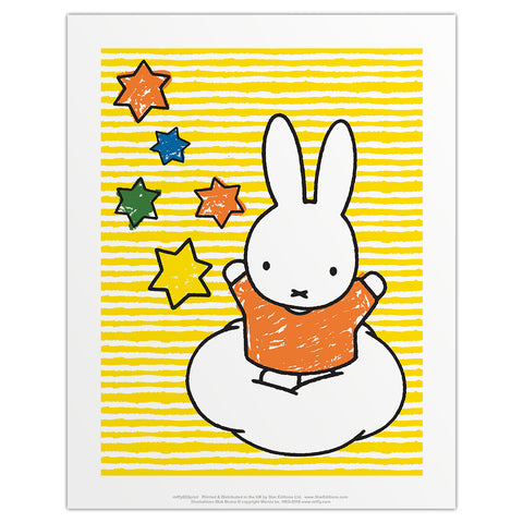 Miffy Stars Mini Poster