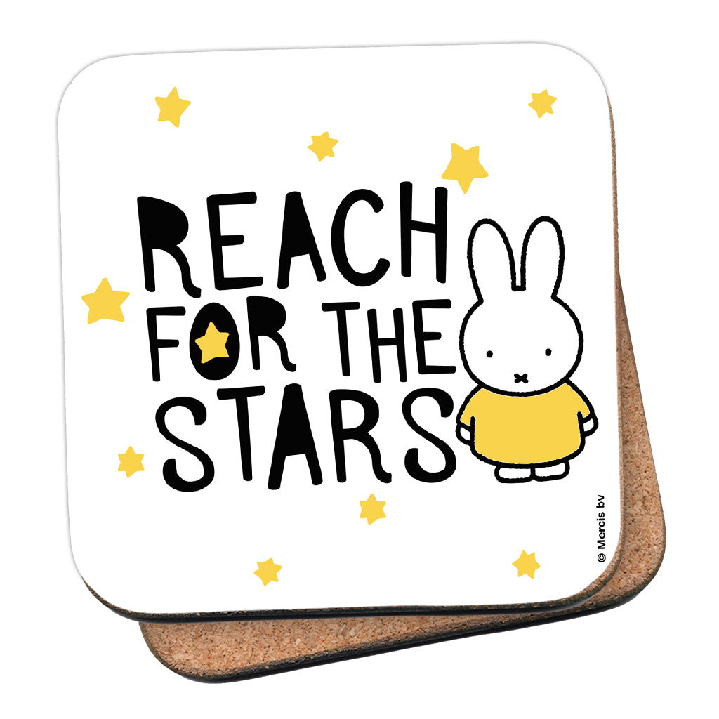 Miffy Reach for the Stars Cork Coaster