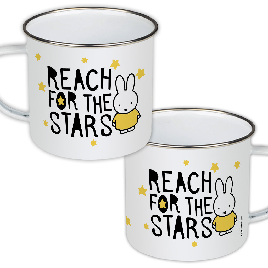 Miffy Reach for the Stars Enamel Mug