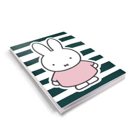 miffy floral expression stripes a6 notepad