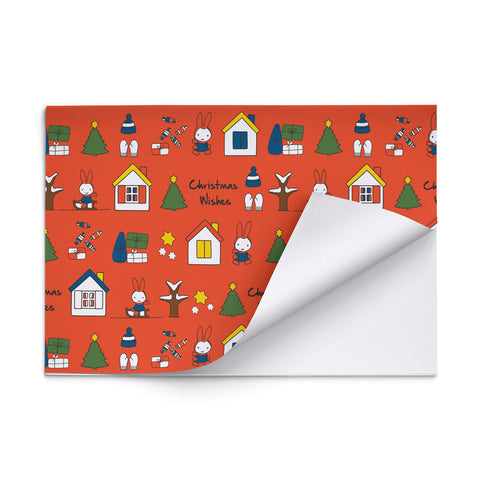 Miffy Christmas Wishes Gift Wrap