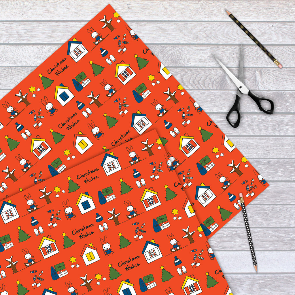 Miffy Christmas Wishes Gift Wrap