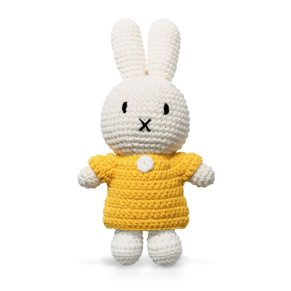 Miffy Handmade crochet and her yellow dress Miffy Handmade Yellow Dress