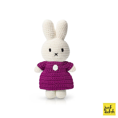 Miffy Handemade and her cerise dress