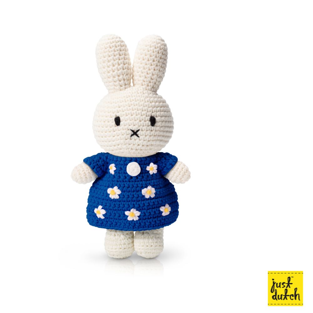 Miffy handmade and her blue floral dress