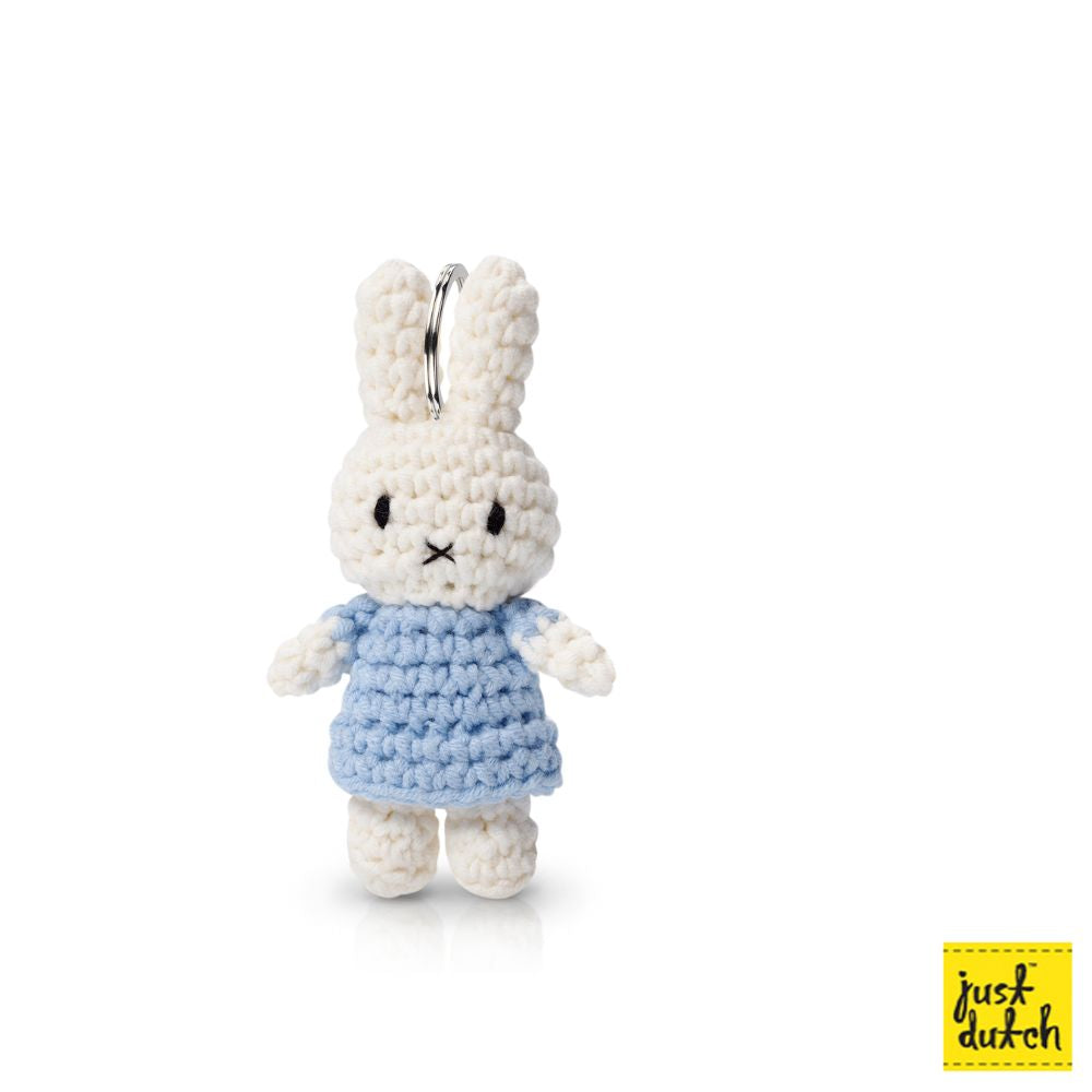 Miffy Handmade Keychain pastel blue