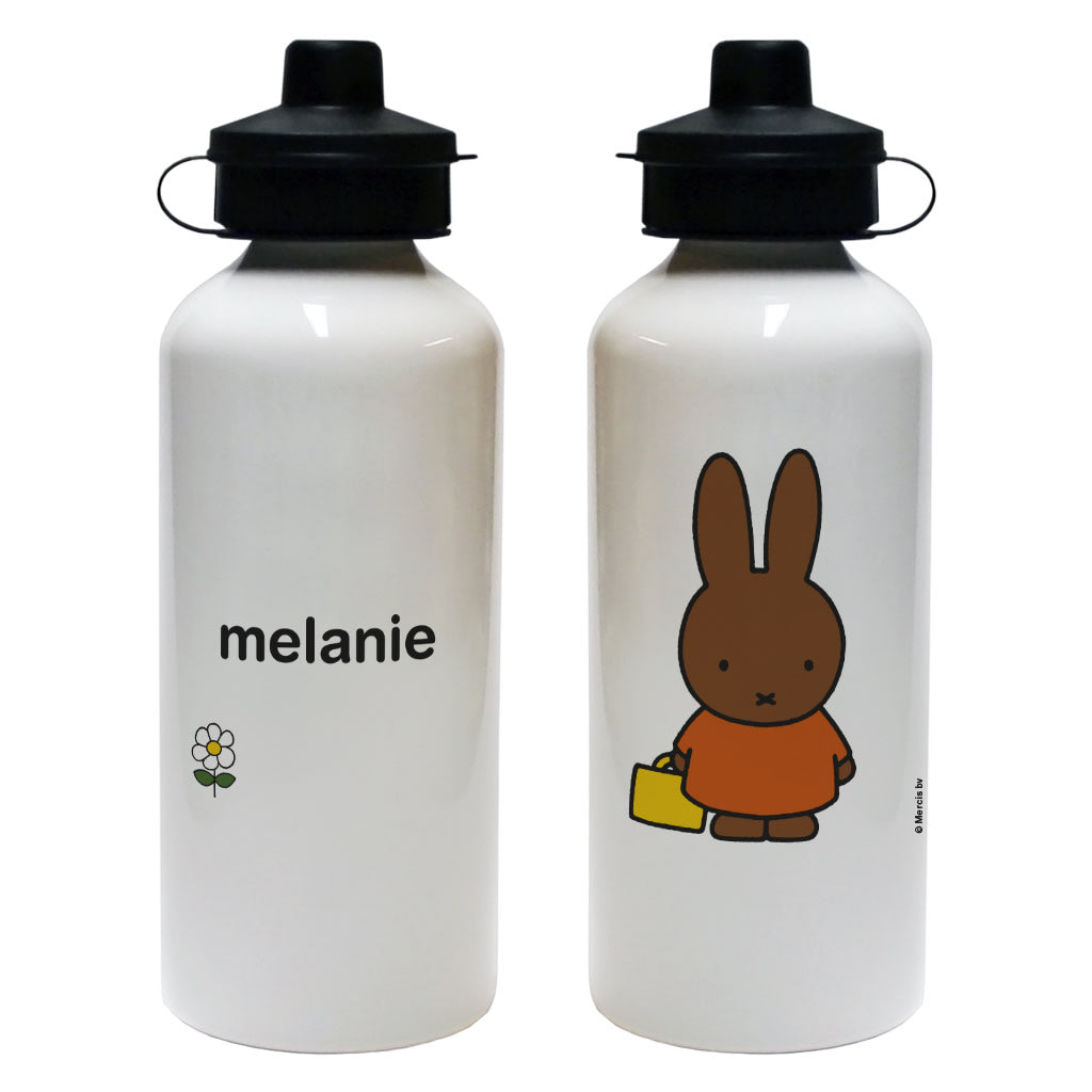 Cute Melanie Personalised Water Bottle