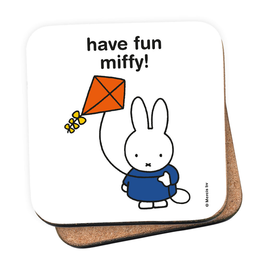 have fun miffy! Personalised Coaster