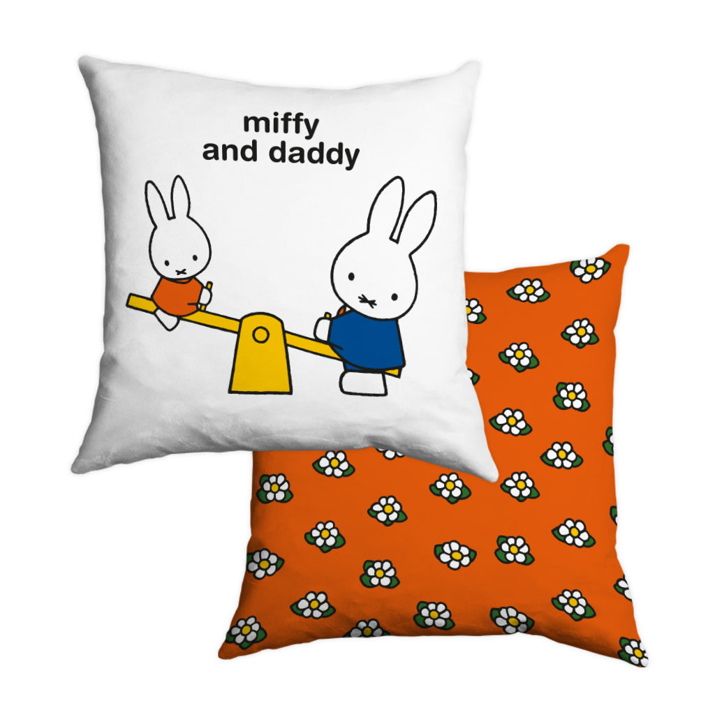 miffy and daddy Personalised Cushion