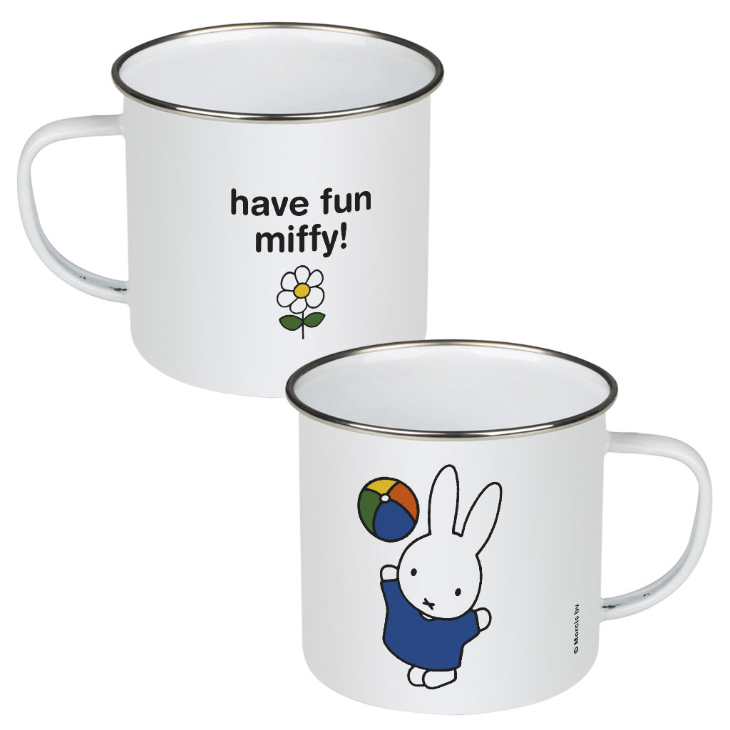 have fun miffy! Personalised Enamel Mug