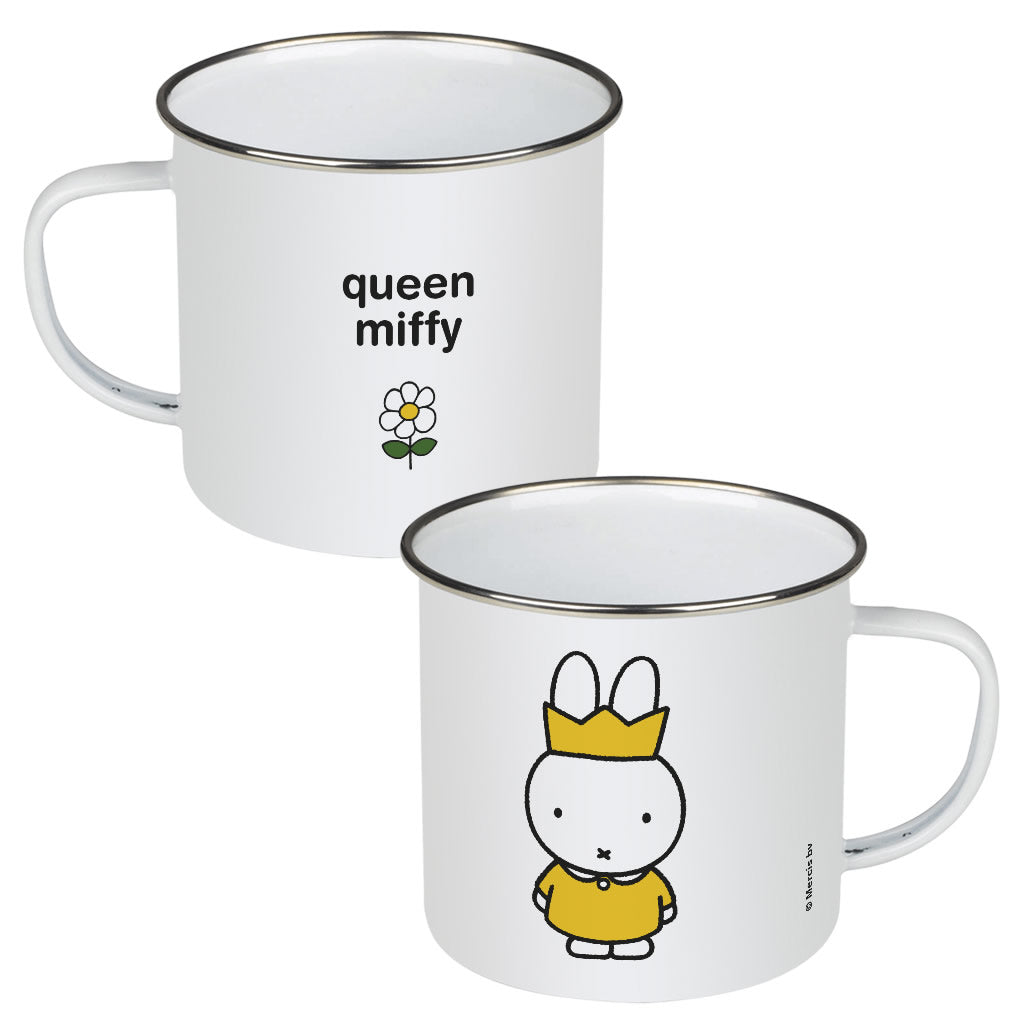 queen miffy Personalised Enamel Mug