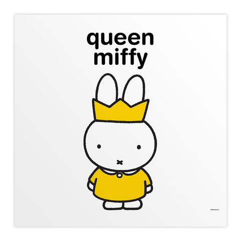 queen miffy Personalised Square Print