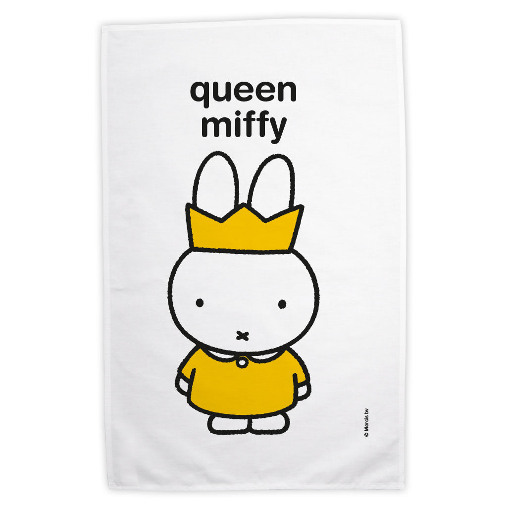 queen miffy Personalised Tea Towel