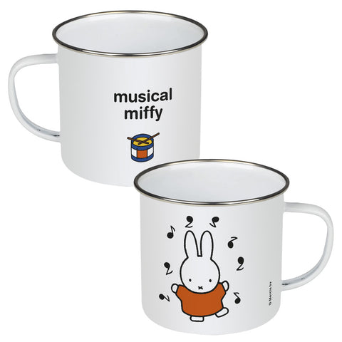 musical miffy Personalised Enamel Mug