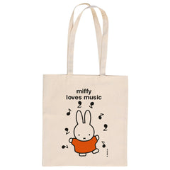 miffy loves music Personalised Tote Bag