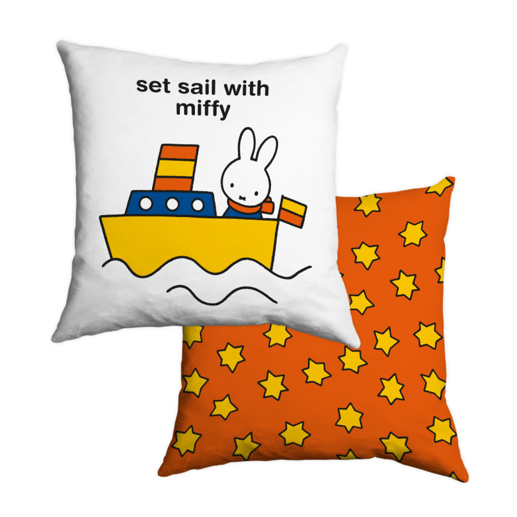set sail with miffy Personalised Cushion
