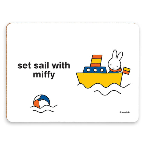 set sail with miffy Personalised Placemat
