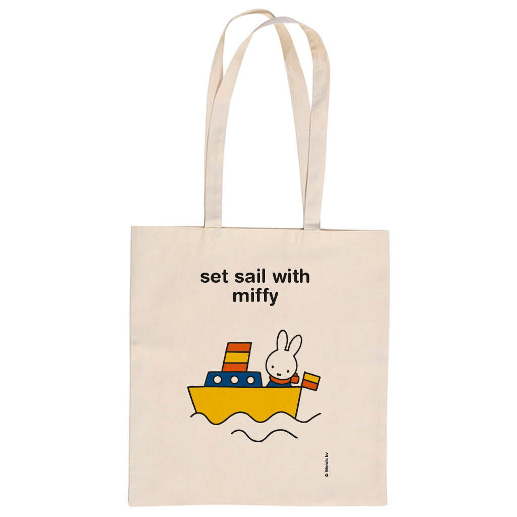 set sail with miffy Personalised Tote Bag