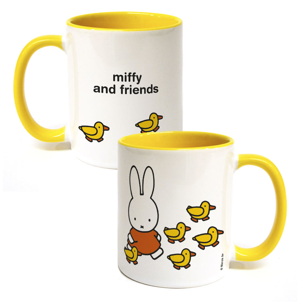 Miffy & Friends Ducks Personalised Coloured Insert Mug