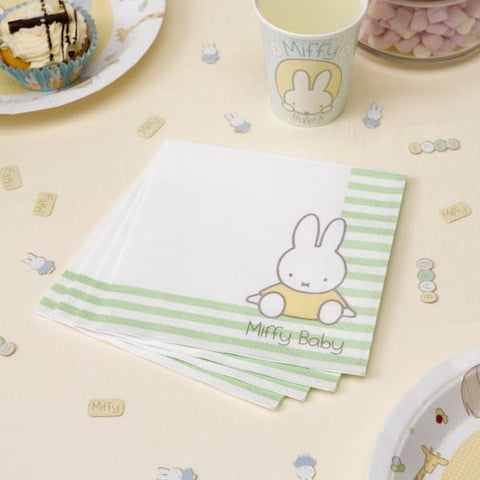 Miffy baby napkins - 16 pack
