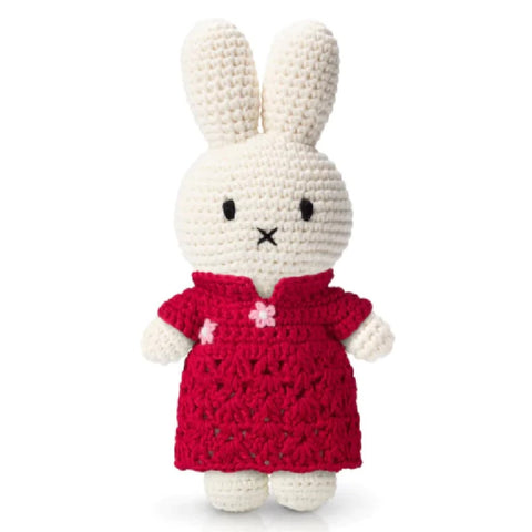 Miffy and her red qipao dress