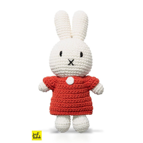 Miffy Handmade Crochet & Her Red Dress